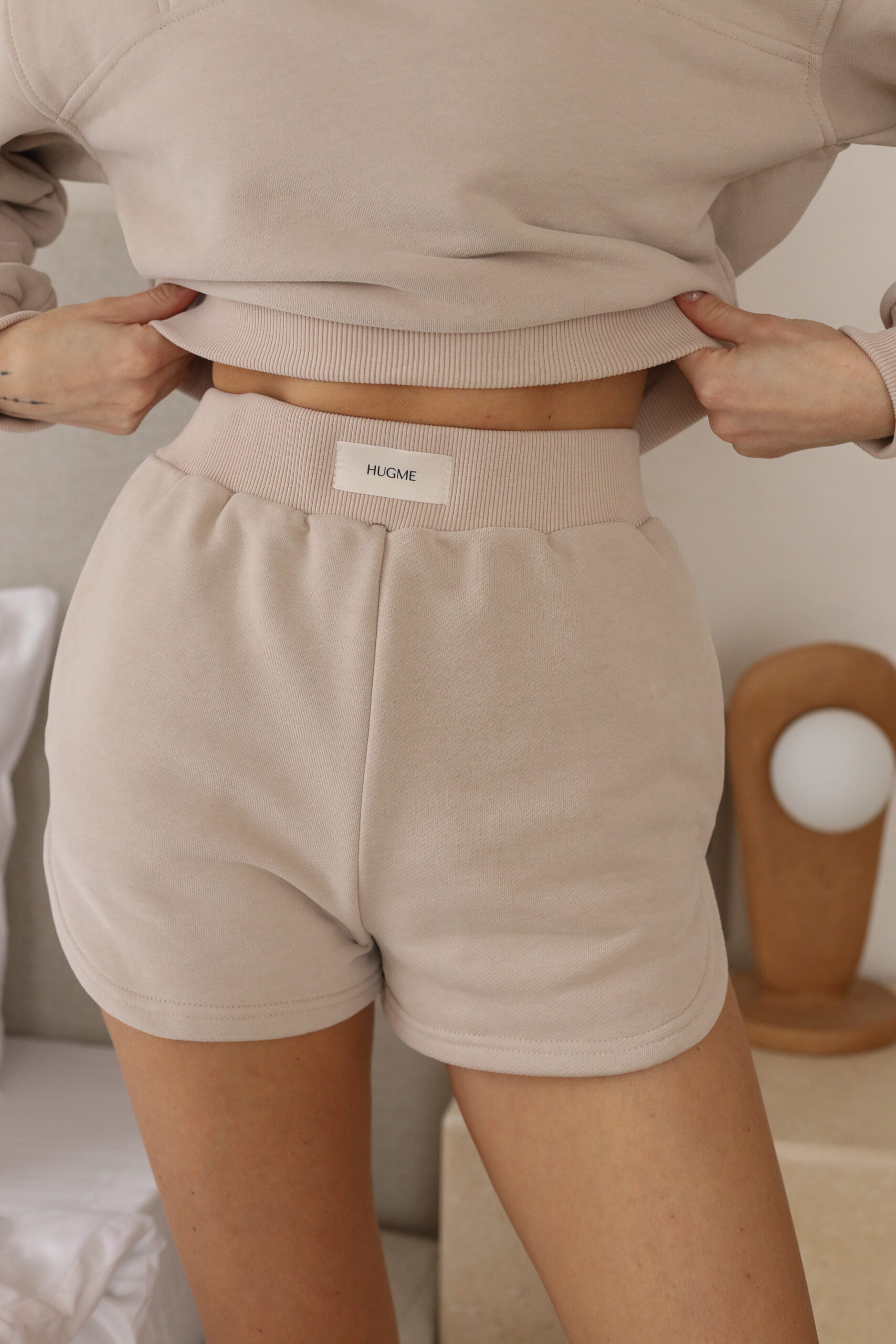 Шорти Elegant Sport - Бежевий, XS