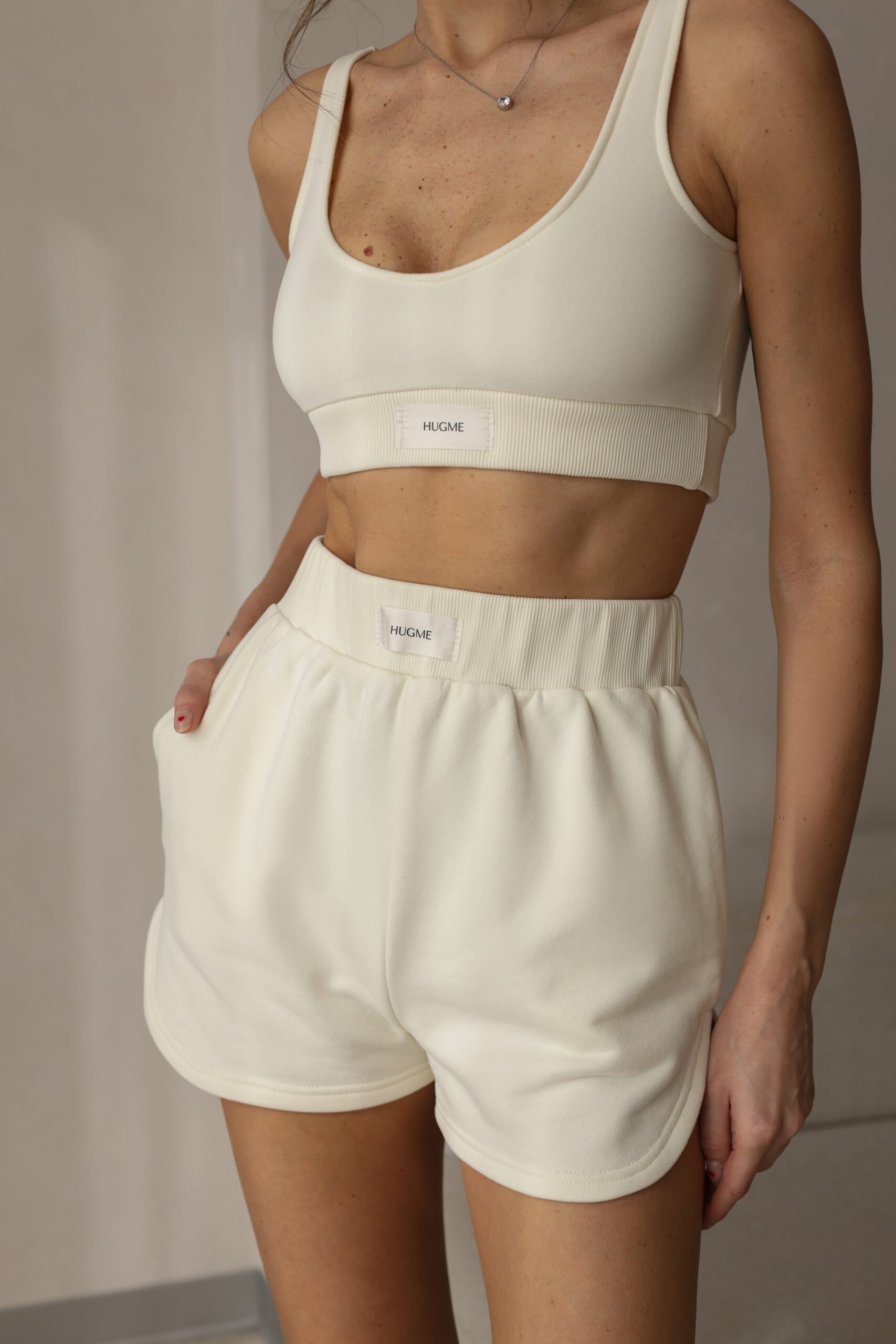Шорти Elegant Sport - Молочний, XS