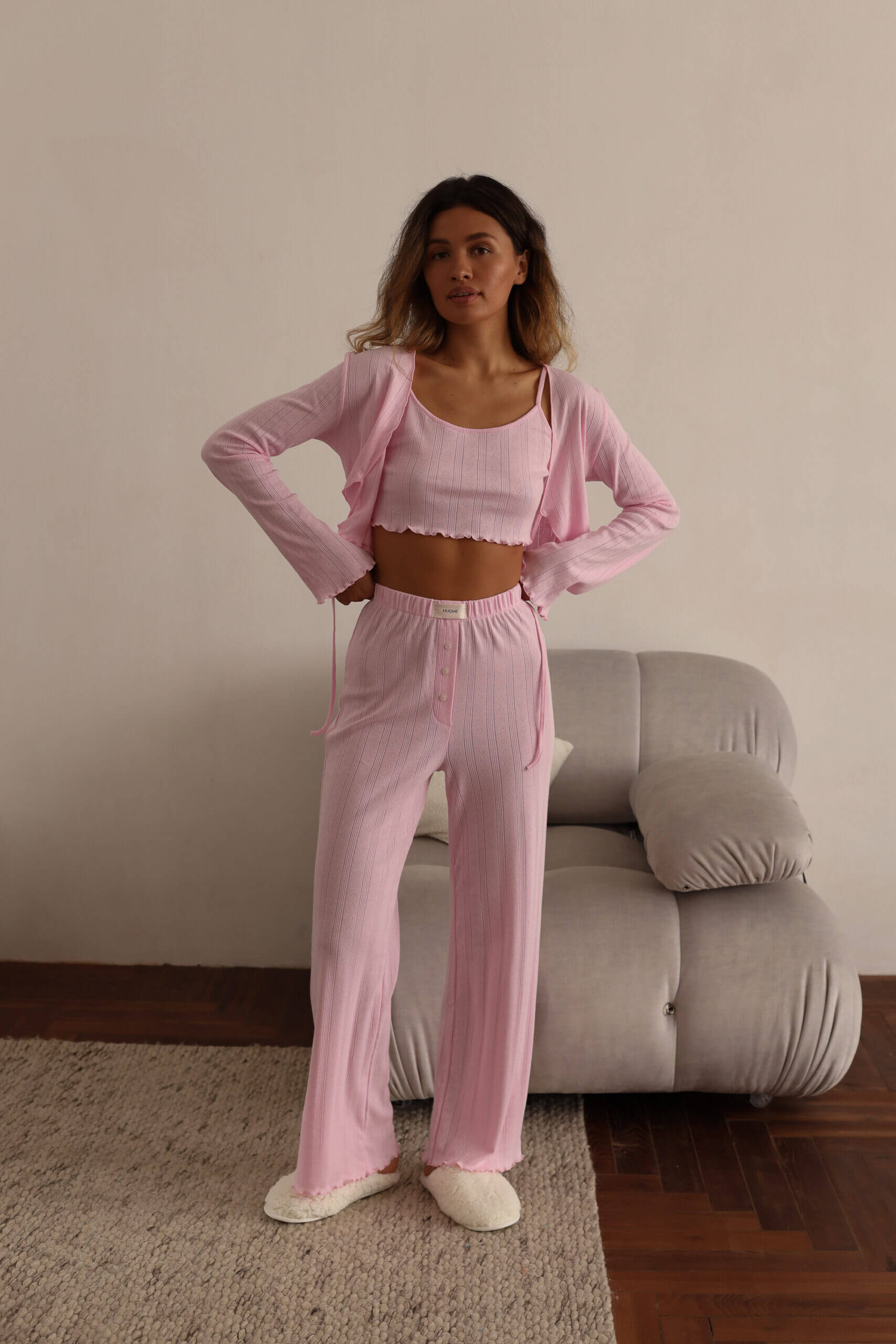 Штани Pinterest - Рожевий, XS