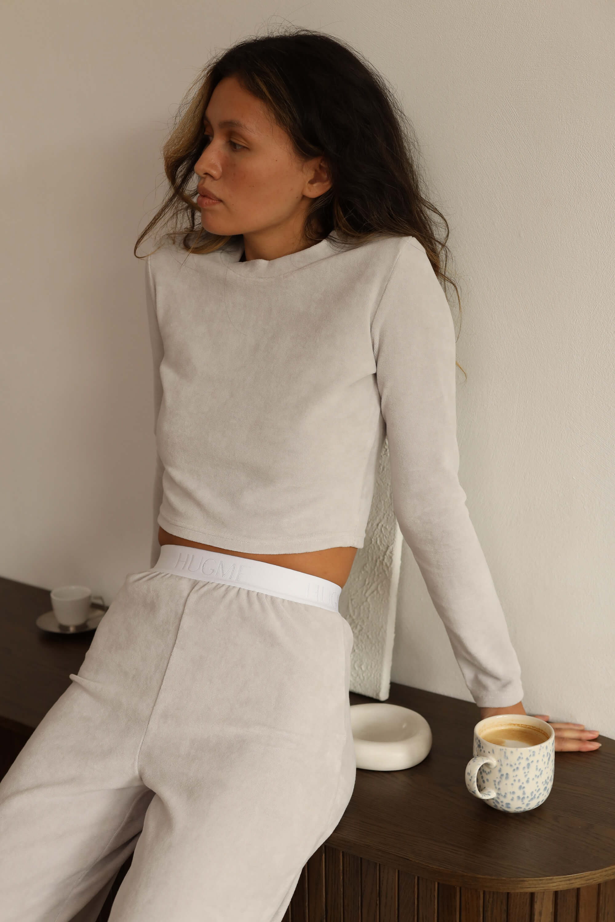 Кроп-кофта Homey - Сірий, XS