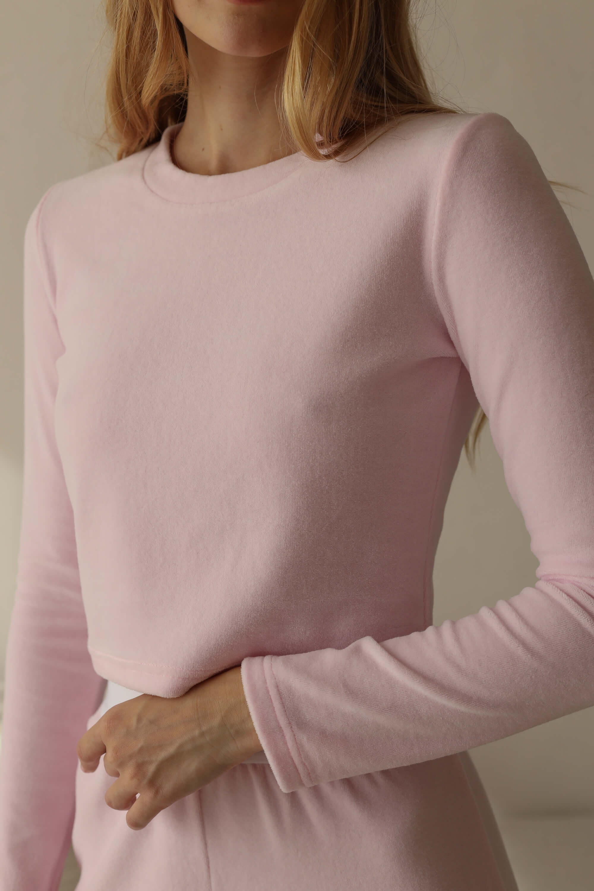 Кроп-кофта Homey - Рожевий, XS