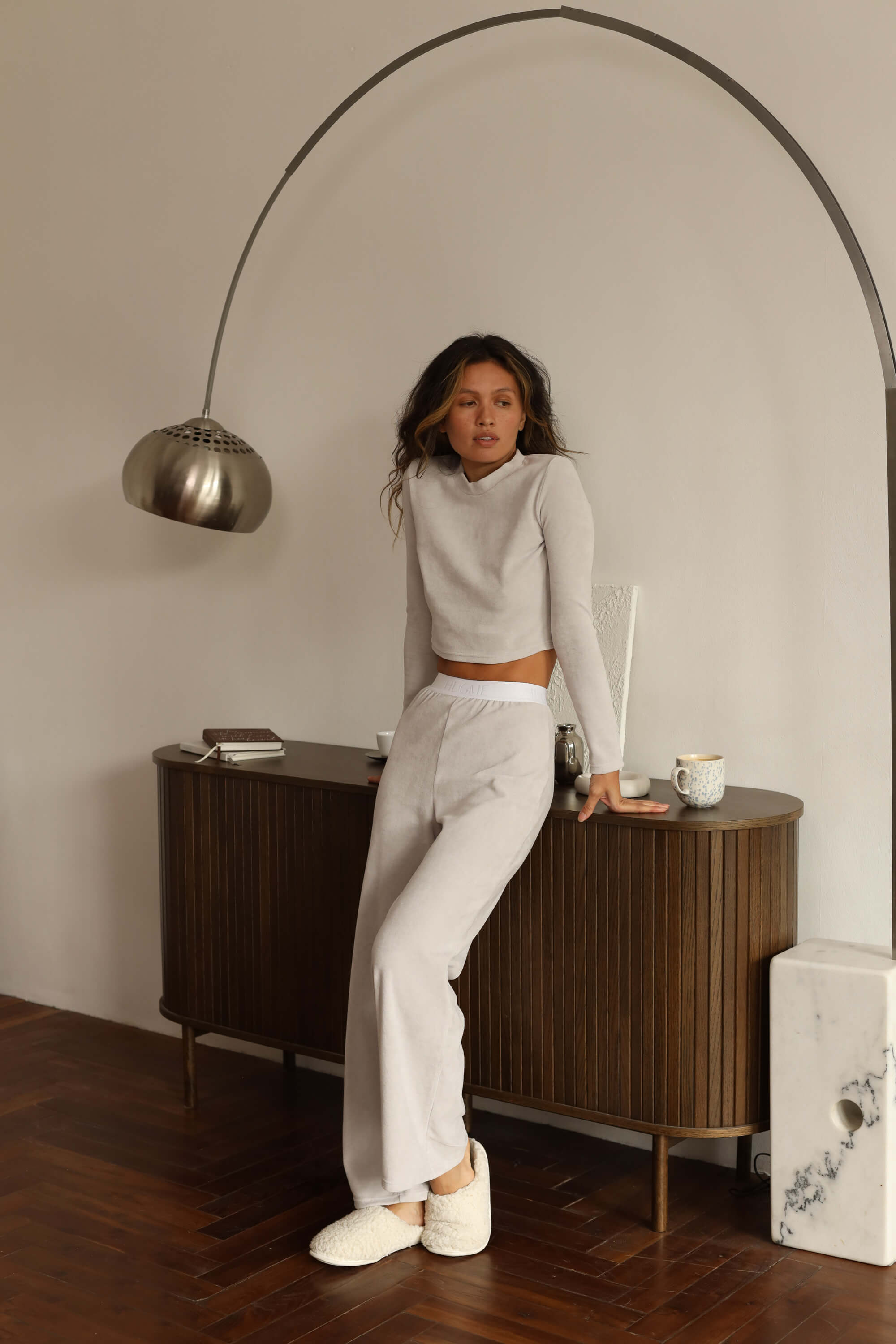 Кроп-кофта Homey - Сірий, XS