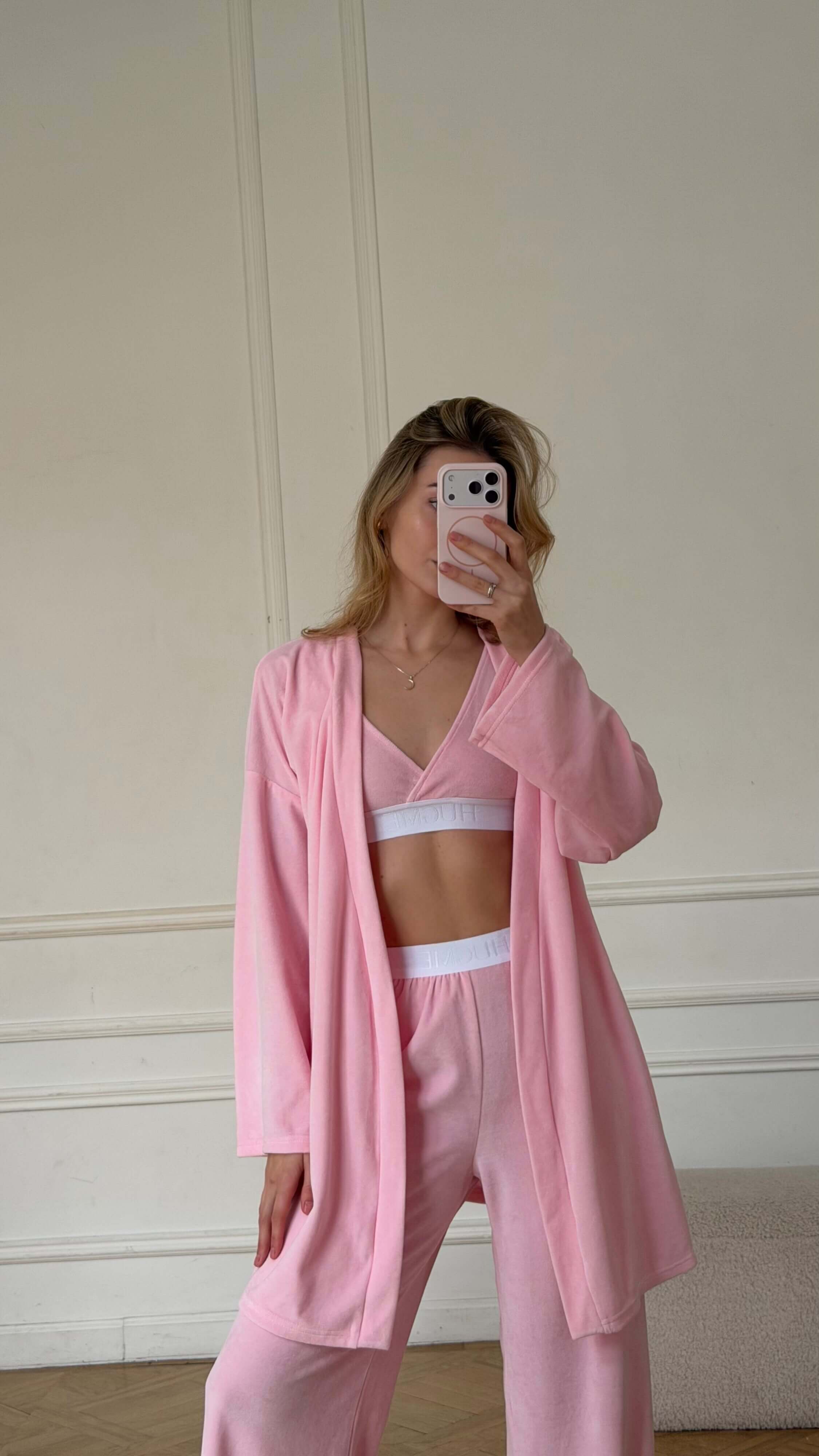 Халат Homey - Bubble Gum, L-XL