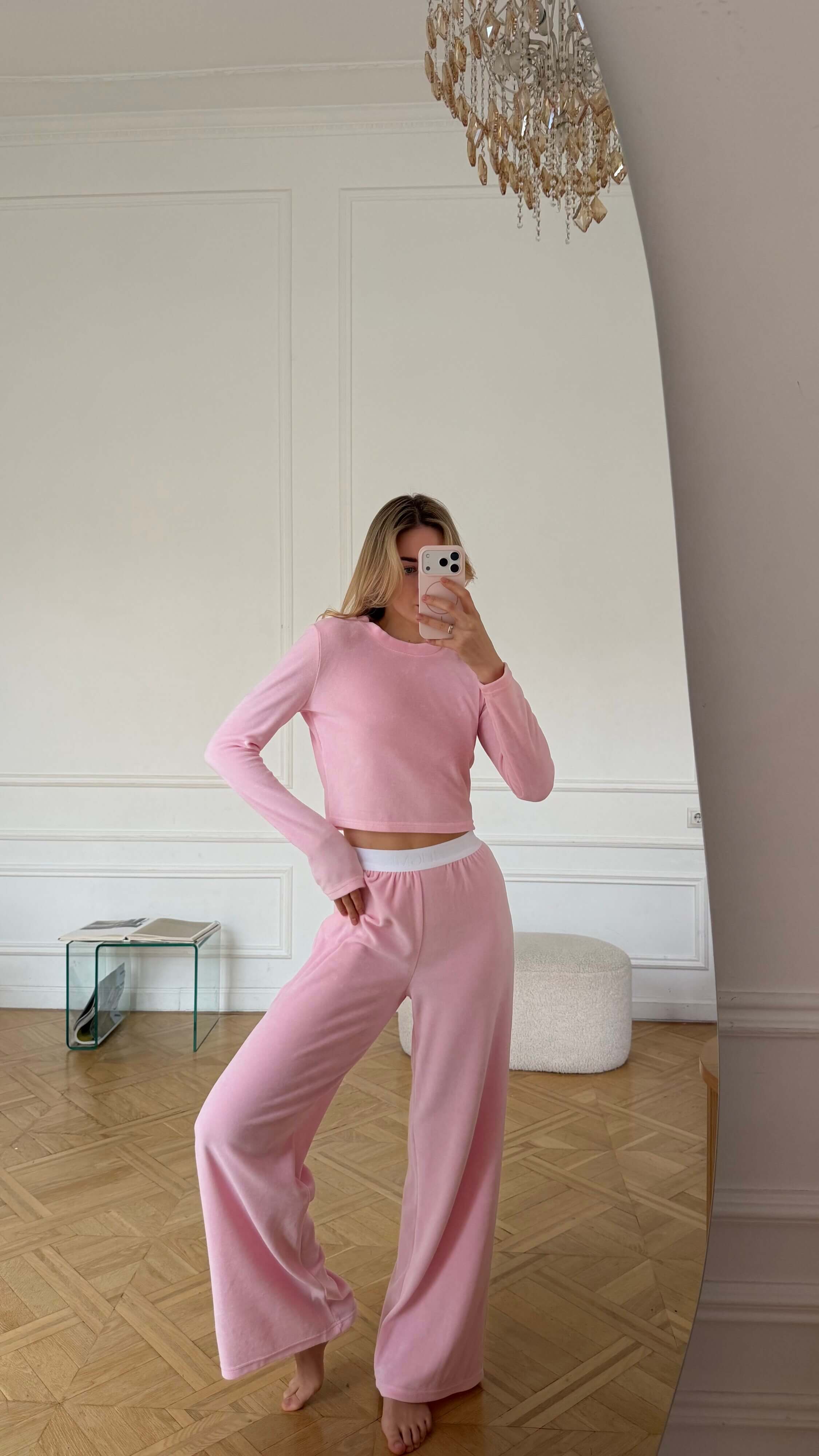 Кроп-кофта Homey - Bubble Gum, XL