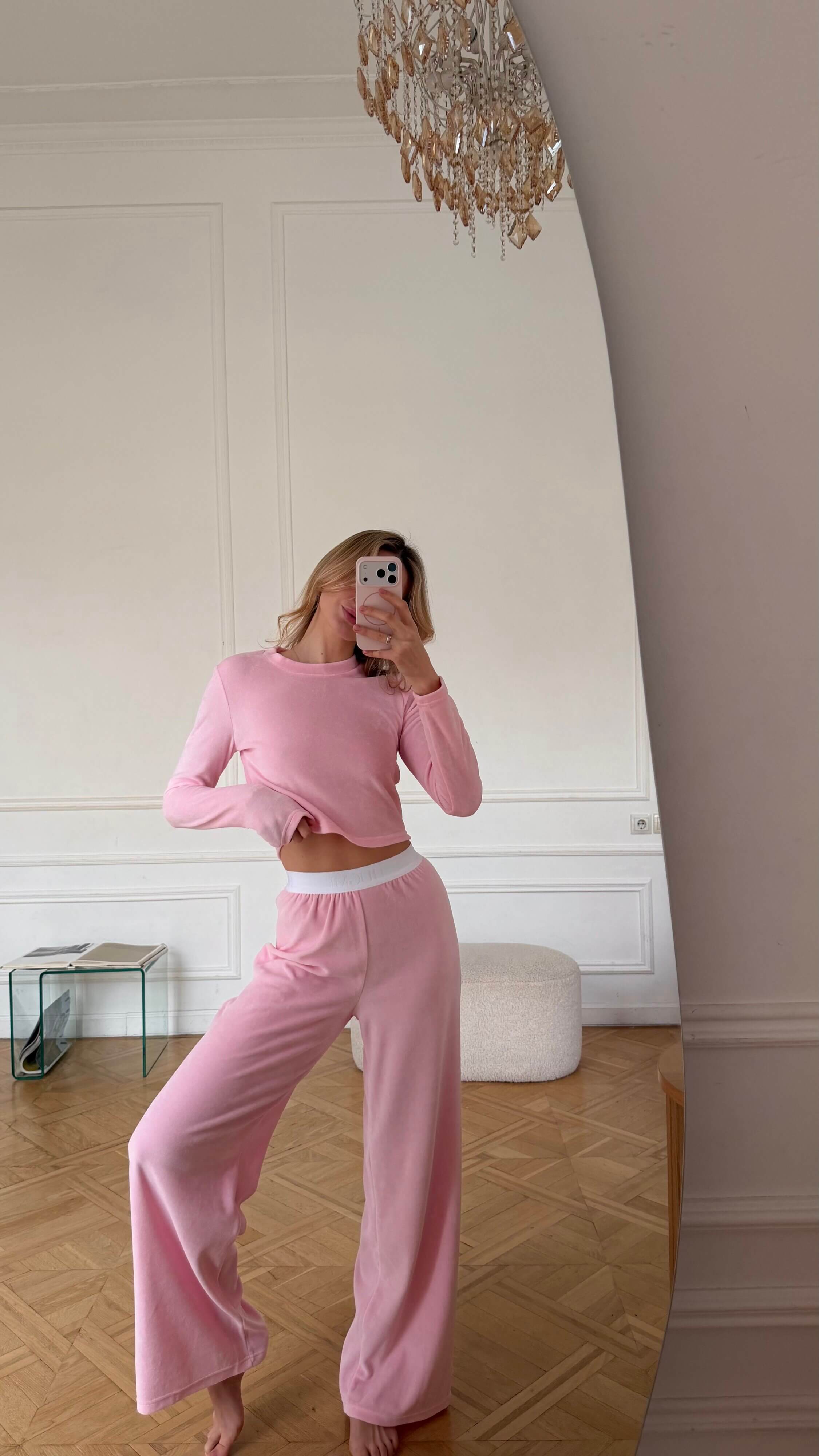 Кроп-кофта Homey - Bubble Gum, XL