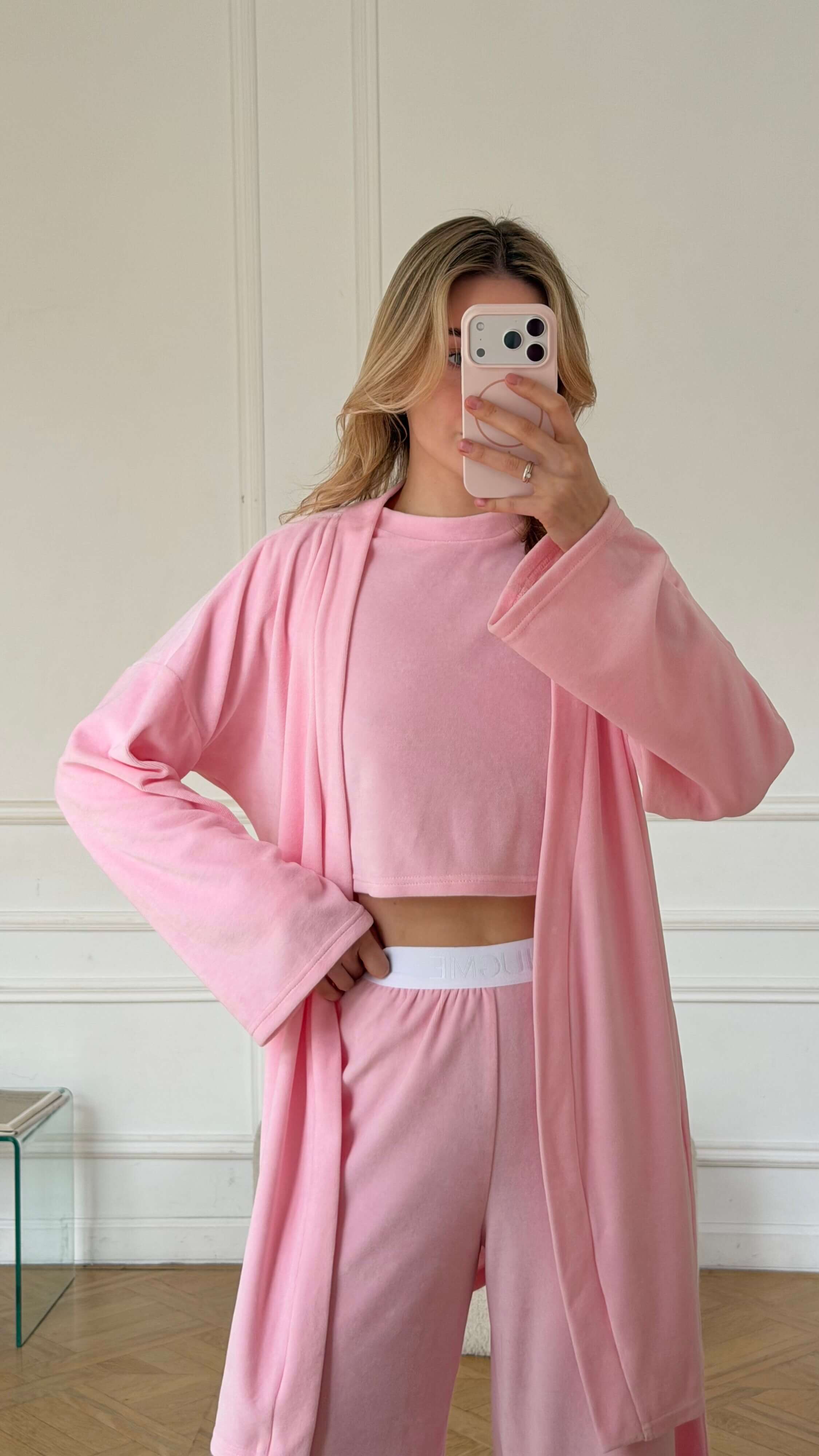 Кроп-кофта Homey - Bubble Gum, XL