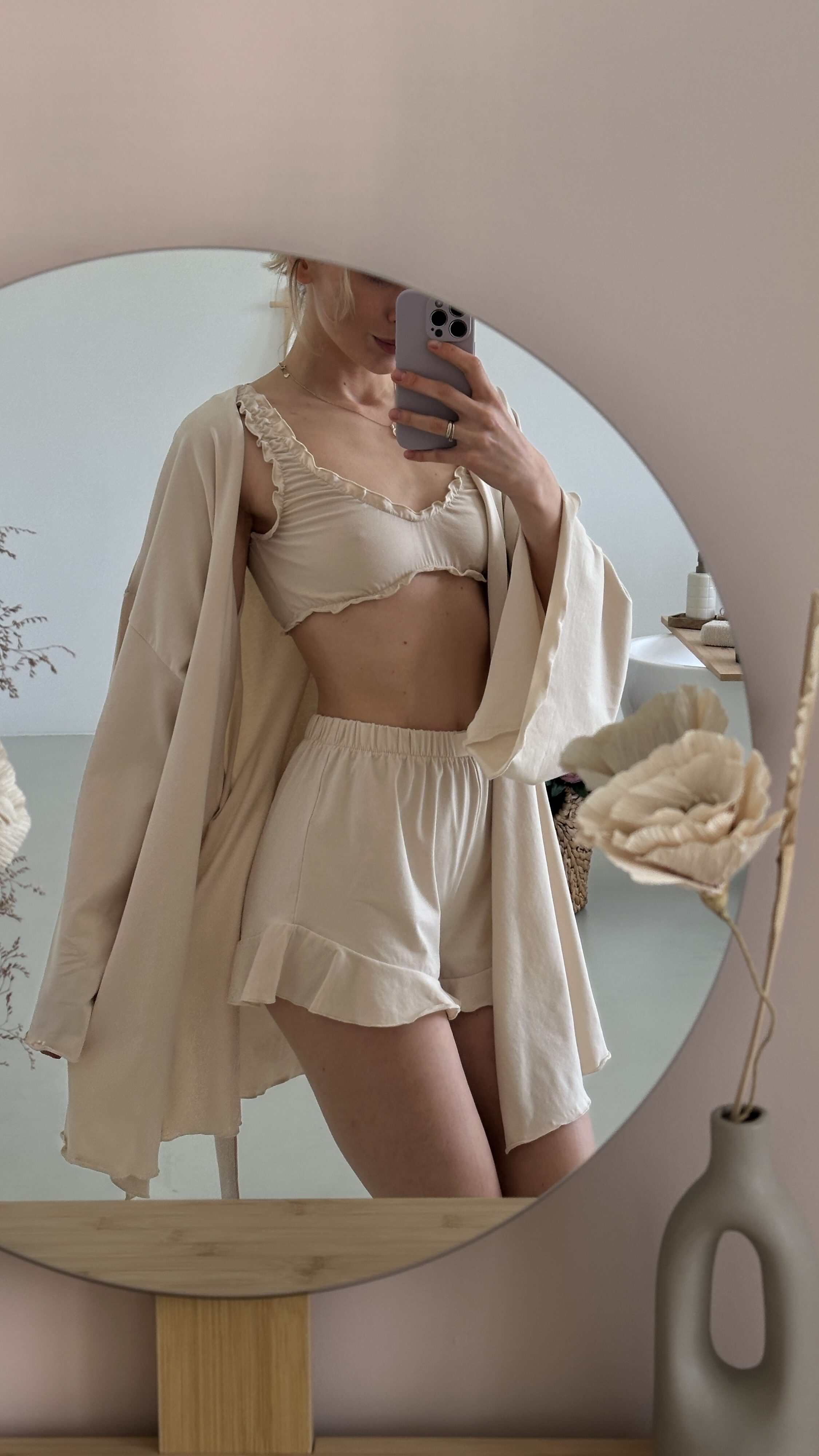 Шортики з хвилястим краєм Goddess Flow