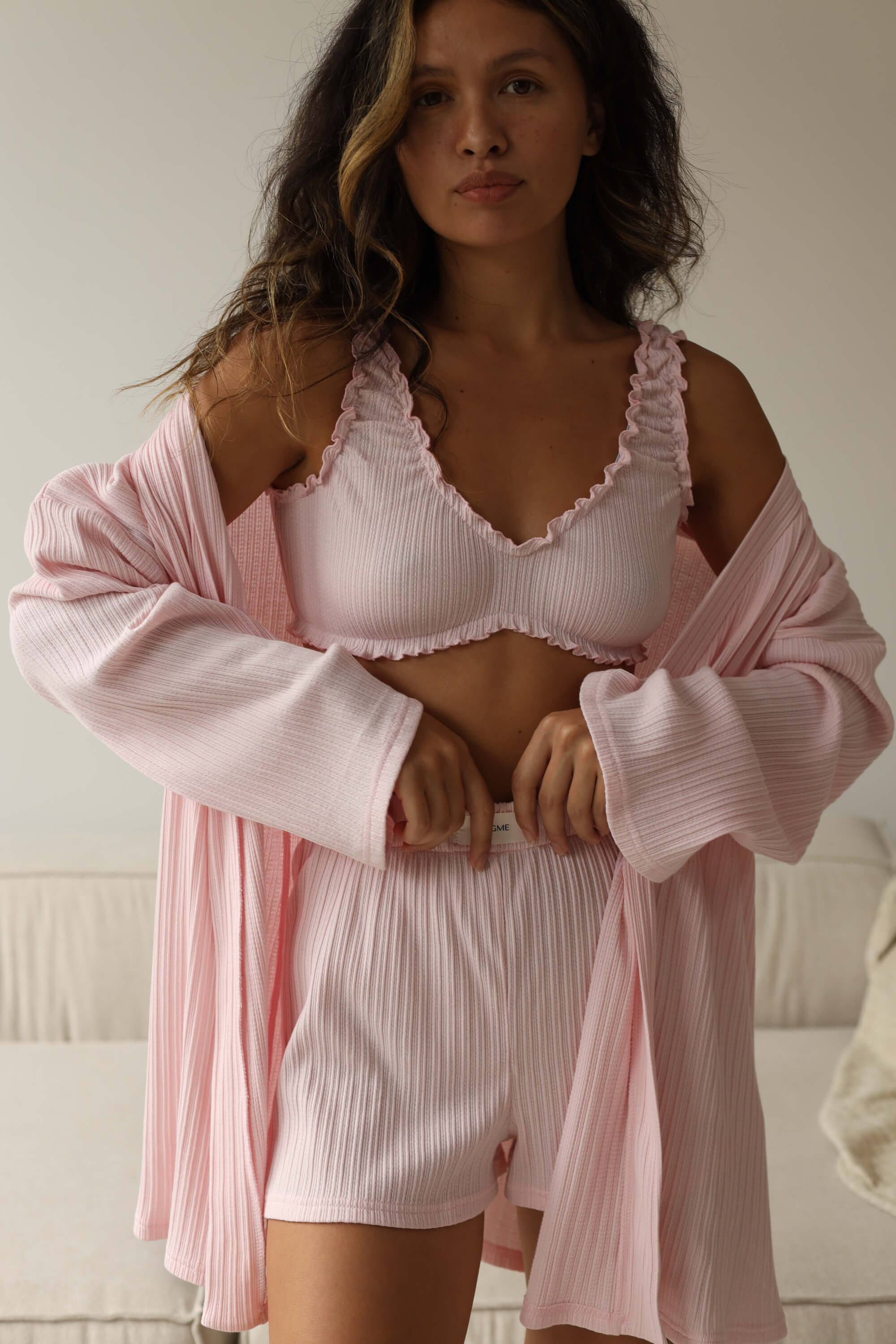 Топ CUTE - Рожевий, XS